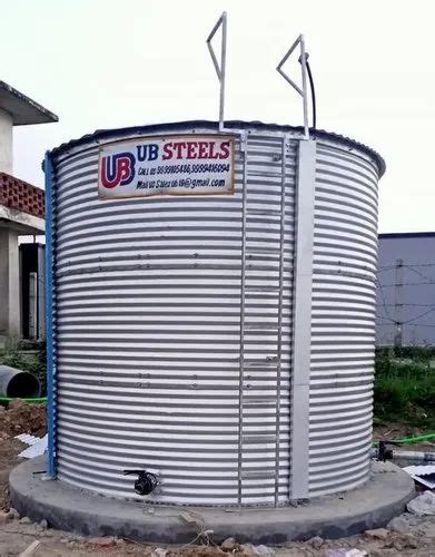 Water Storage Tanks Tata Bluescope Zinc Aluminium Water Storage Tank