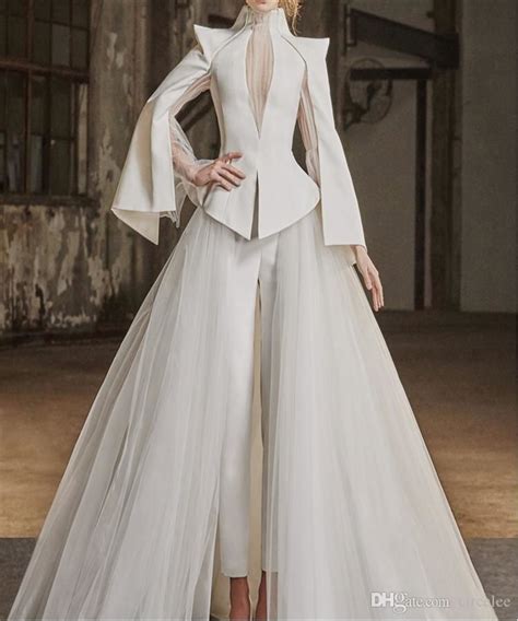 Elegant Tomboy Wedding Dress Atelier Yuwaciaojp