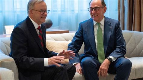 El primer ministro de Australia se reúne con Galán y alaba a Iberdrola