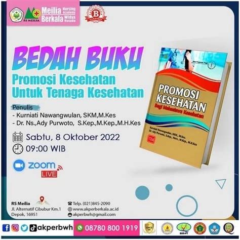 Bedah Buku Promosi Kesehatan Akper Berkala Widya Husada