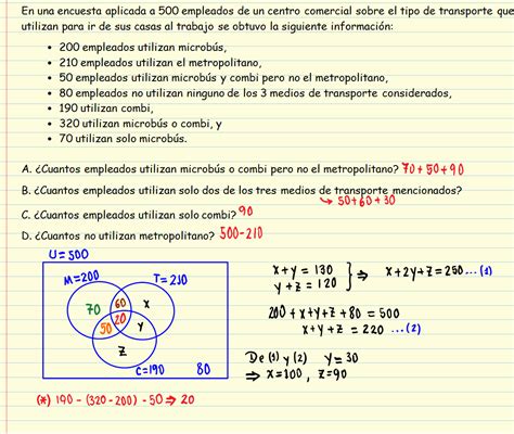 VideoBlog Matemático Solución Online de problemas de Conjuntos de los