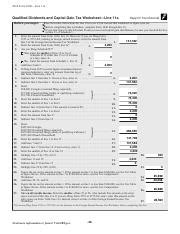 The Qualified Dividends Capital Gain Tax Worksheet White Coat