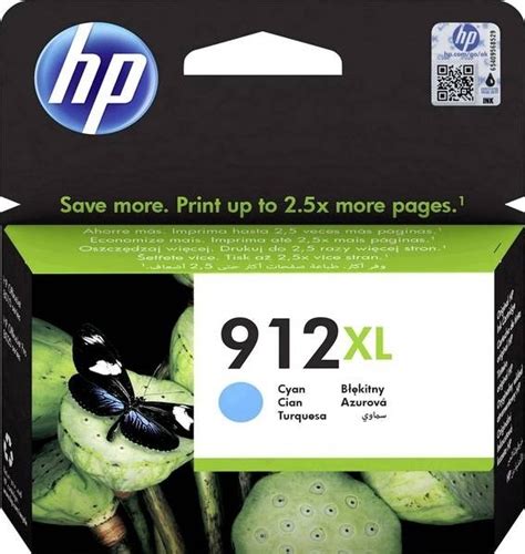 HP 912 XL Ink Cartridge Original Cyan Ink Cartridge 3YL81AE XL Buy