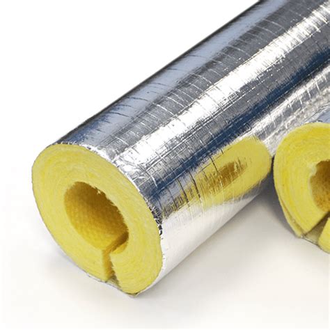 Preformed Glass Wool Pipe Cover EcoIn Insulation