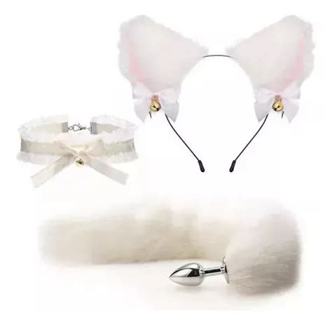 Plug Anal Cola De Zorro Metalico Acero Inoxidable Meses Sin Inter S