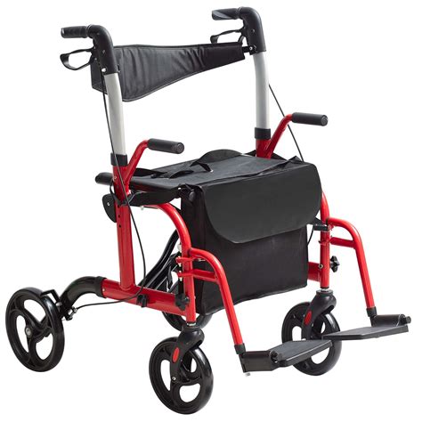 Xianers Walker With Seat For Seniors Wheeled Walker Rollator Walker Adult Walker Seated Walkers