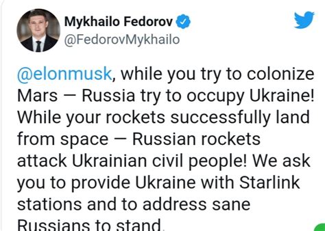 Elon Musk Activates Starlink Internet Service In Ukraine After Vice Pm