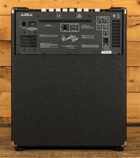 Fender Rumble 500 Guitar Bass Amplifier - Peach Guitars