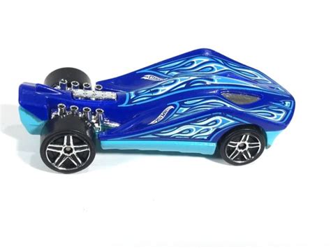 Hot Wheels Super Stinger Light Baby Blue Dark Blue Race Car Flames My XXX Hot Girl