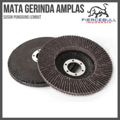 Jual Mata Gerinda Amplas Susun Punggung Lembut Flap Disk Varian Tipe