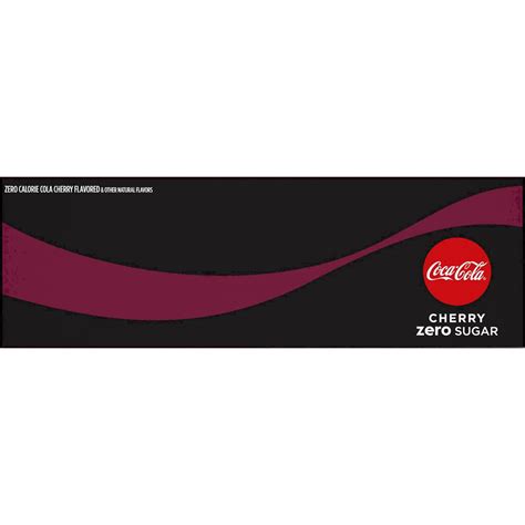 Coca-Cola® zero sugar, cherry 12 ct; 12 fl oz | Shipt