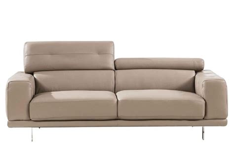 Beverly Hills S116 Taupe Sofa S116 Taupe Sofa Leather Loveseat Taupe