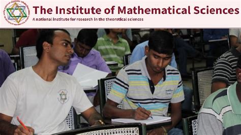 Apply For Institute Of Mathematical Sciences Doctoral Programme 2022