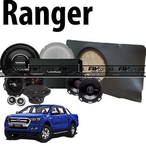 Ford Ranger Px And Px Mk Dual Cab Rockford Fosgate Power Stereo System