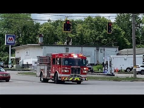 Columbus Fire Engine Medic Responding To Medical Emergency Youtube