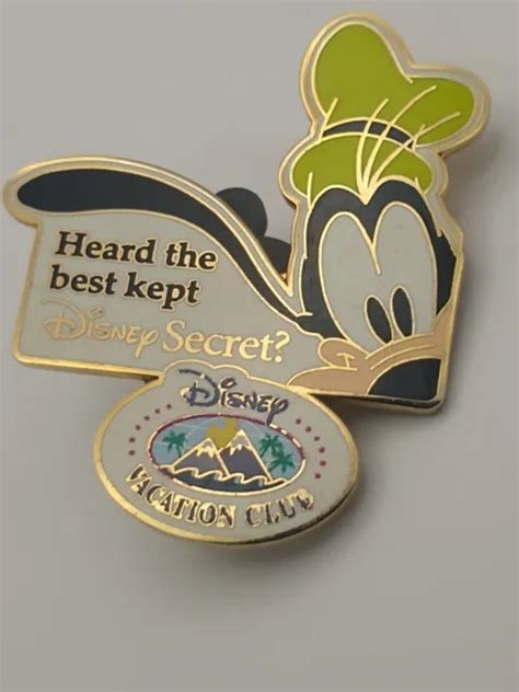 Disney Vacation Club Dvc Best Kept Secret Enamel Pin Goofy £718