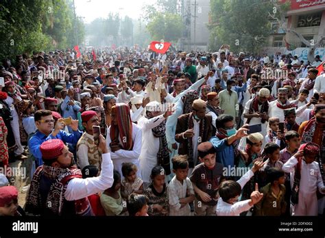 Hyderabad Pakistan 06th Dec 2020 A Large Number Of Peoples In