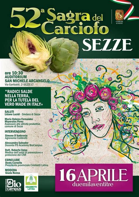 Sezze Sagra Del Carciofo Domenica La Esima Edizione Il Giornale