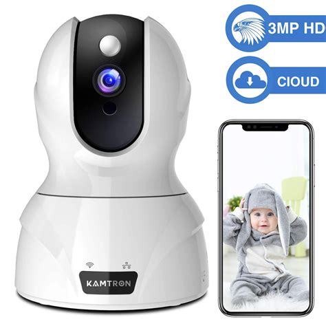 Security Camera P Pet Camera Kamtron Wifi Wireless Home Camera