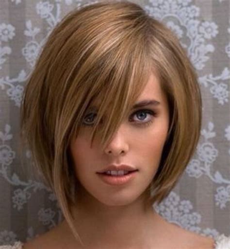 Blonde Asymmetrical Bob