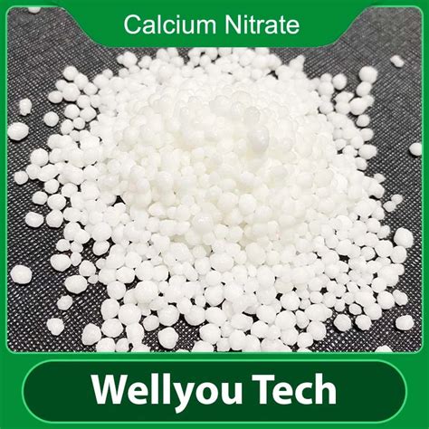 Nitrogen Fertilizer Calcium Nitrate Fertilizer From Wellyou Tech