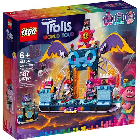 LEGO 41254 Trolls Volcano Rock City Concert