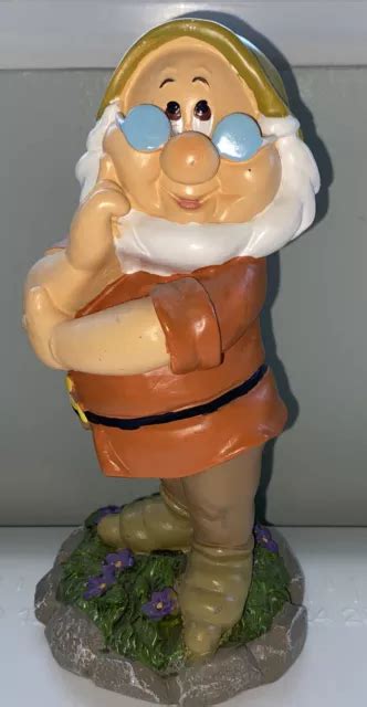 Disney Snow White The Seven Dwarfs Doc Dwarf Garden Gnome Figurine