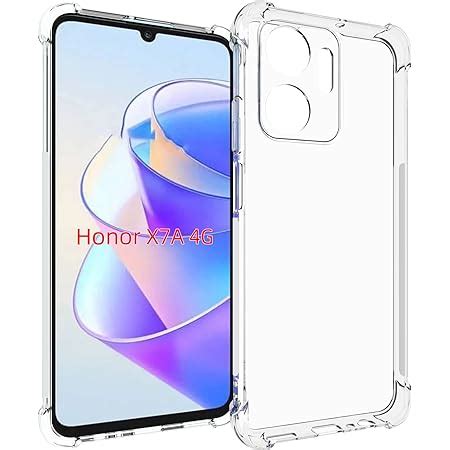 USTIYA Funda para Honor X7A 4G Case Uso Rudo Bumper Shock Absorción TPU