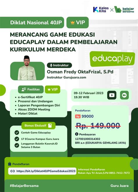 Tips Membuat Game Edukasi Dengan Menggunakan Educaplay Laman Dari