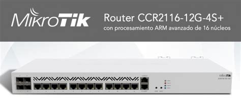 El Router Ccr G S Revoluciona La Gama Ccr De Mikrotik