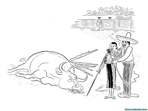 Mewarnai Gambar Banteng Mewarnai Gambar