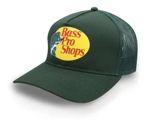 Gorra Bass Pro Shop Verde Oscuro Original Unitalla Trucker Envío Gratis