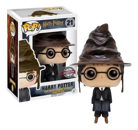 Boneco Funko Harry Potter 21 Chapeu Seletor Edição Especial Frete grátis