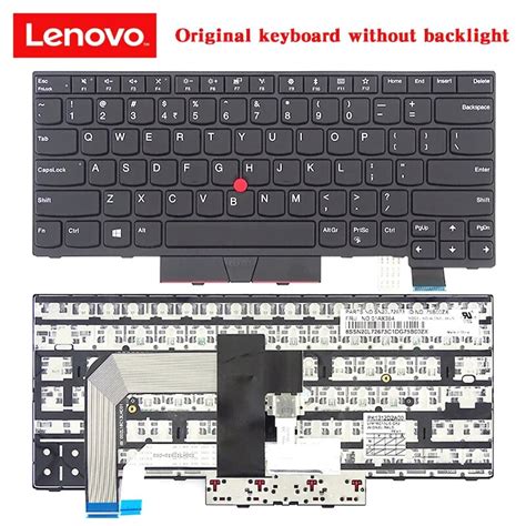 Lenovo Teclado Para Notebook ThinkPad Novo E Original T470 T480