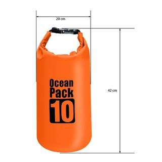 Bolsa Ocean Pack 10L Prova Dágua Sacola Estanque Impermeável LJ