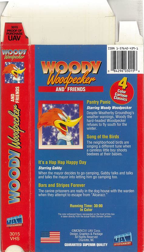 The VCR From Heck WOODY WOODPECKER AND FRIENDS United American