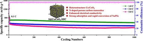 异质结构 Coceo2 装饰 N 掺杂多孔碳纳米立方体作为高效硫主体，具有增强的室温 Na S 电池的倍率能力和循环耐久性acs