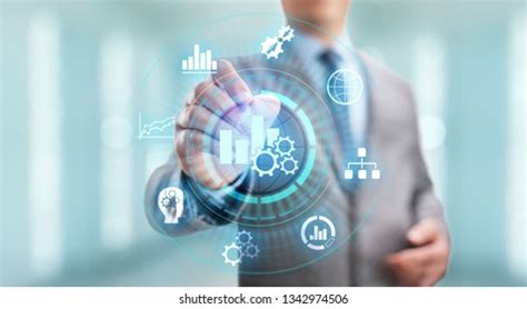 Business Analytics Intelligence Analysis Bi Big Stock Photo