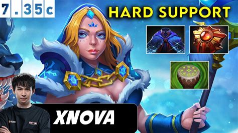 XNova Crystal Maiden Hard Support Dota 2 Patch 7 35c Pro Pub Gameplay