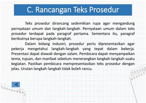 Pengertian Pernyataan Umum Dalam Teks Prosedur