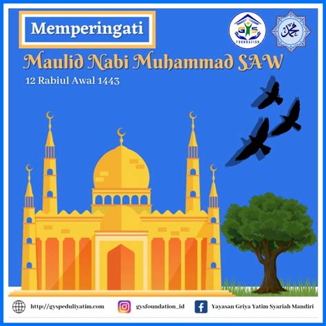 Gys Foundation Maulid Nabi Muhammad Saw H Griya Yatim Syariah