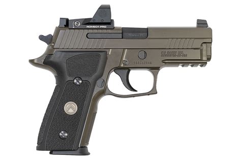 Sig Sauer P229 Legion 9mm DA SA Pistol With ROMEO1 Pro Red Dot Sight