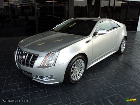 2012 Radiant Silver Metallic Cadillac CTS Coupe 58396863 Photo 4