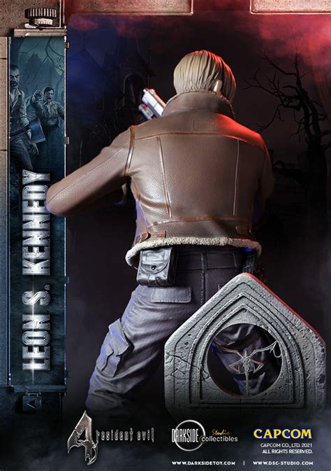 Resident Evil 4 - Leon Kennedy Statue by Darkside Collectibles Studio - The Toyark - News