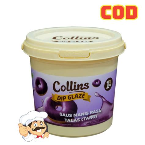 Jual Collin Taro Collins Dip Glaze Kg Collins Dip Glaze Dark