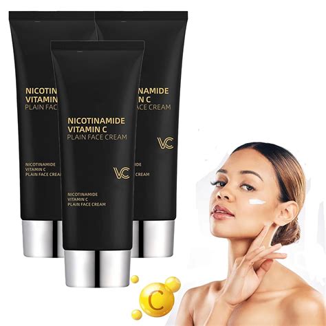 Vlemua Niacinamide Vitamin C Black Tube Skin Cream Korean