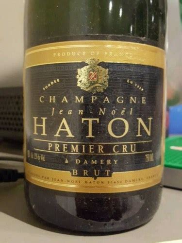 2015 Jean Noel Haton Brut Champagne Premier Cru Vivino US