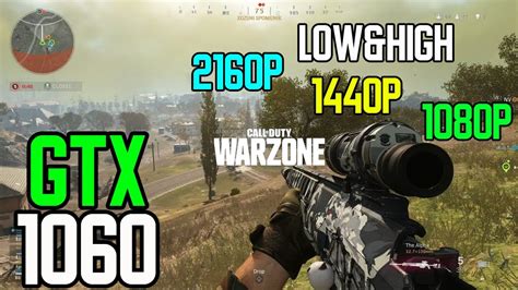 Call Of Duty Warzone Gtx 1060 3gb I5 8400 1080p And 1440p And 2160