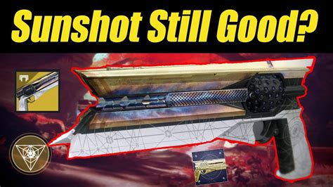 How Is It Now Final 150 Hand Cannon Sunshot Hand Cannon PVP