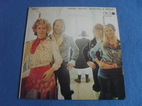 LP ABBA Bjorn Benny Agnetha Frida Waterloo Aukro